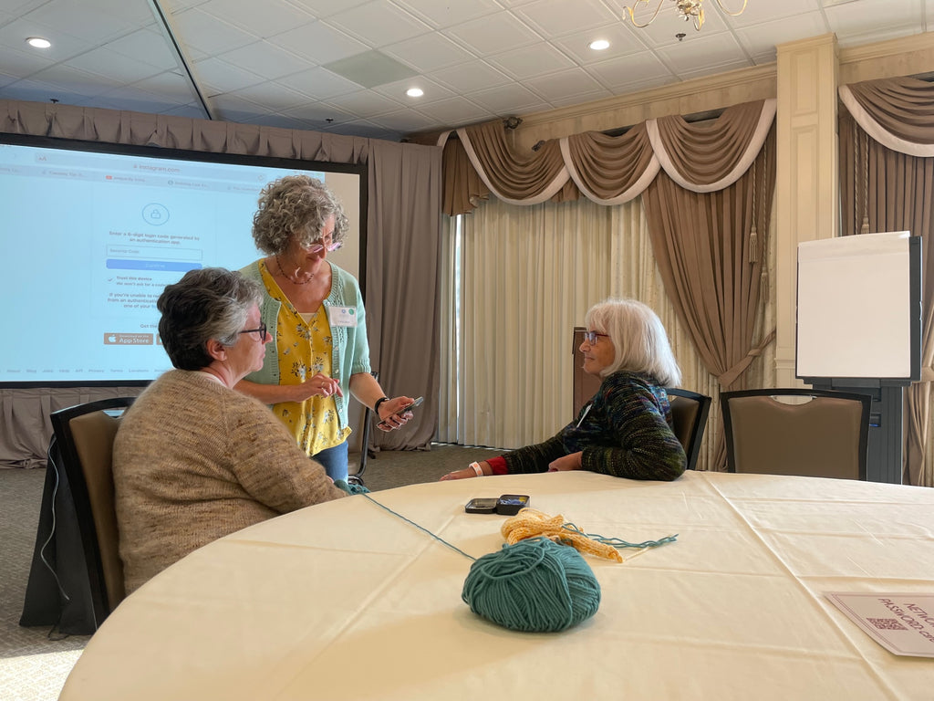 Patty Lyons’s Affiknity Retreat Yarn It!
