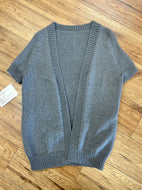 Maxine Short-Sleeved Cardigan (Size 40”) - Handmade Garment