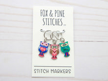 Fox & Pine Stitch Markers