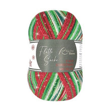 Flotte Sock Christmas Metallic 4-ply