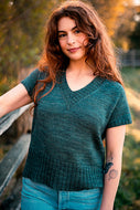 Knitting a Top-Down V-Neck / June 3, 10, 17, & 24