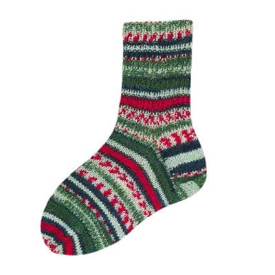 Rellana Garne Flotte Socke Christmas 4-ply