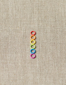 Cocoknits Colorful Ring Stitch Markers (Small)
