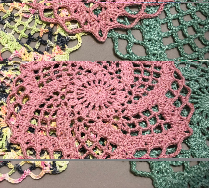 A Modern Take on Crochet Doilies / TBD