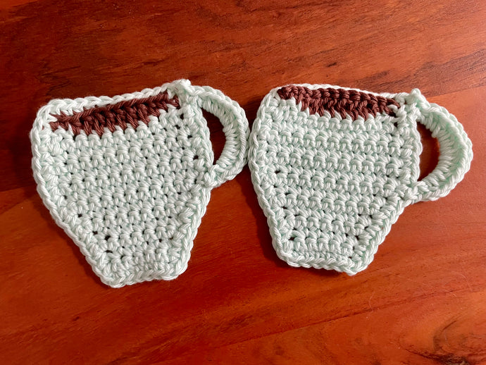 Crochet Cup Coasters / Aug. 16