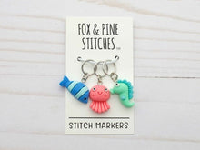 Fox & Pine Stitch Markers