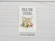 Fox & Pine Stitch Markers
