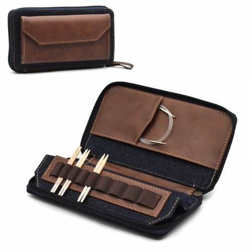 Lykke Oxford Knitting Needle Case (Small)