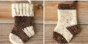 Crochet Mini Christmas Stockings / TBD