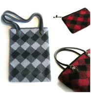 Entrelac Felted Notions Bag / Aug. 12 & 26 (optional: Aug. 14)