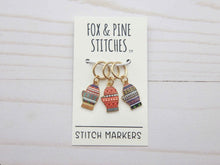 Fox & Pine Stitch Markers