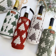 Mosaic Crochet Wine Bottle Holder / Dec. 1