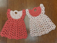Little Dress Crocheted Dishcloth / TBD