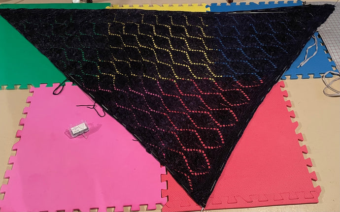 How to Block a Shawl / TBD