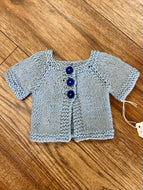 Teddy or Baby Doll Cute Cardigan Jacket - Handmade Garment